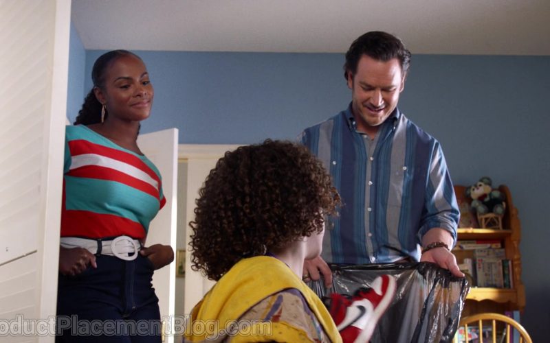 Nike Air Jordan Sneakers in Mixed-ish S02E03 “On My Own” (2021) (Image 1)