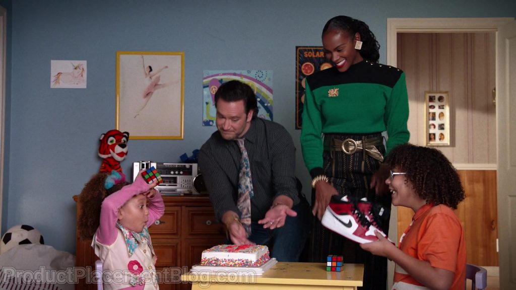 Nike Air Jordan Sneakers in Mixed-ish S02E03 “On My Own” (2021) (Image 2)
