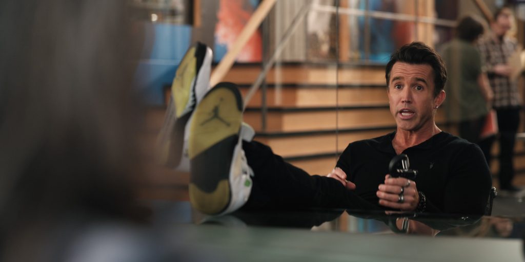 Nike Air Jordan Sneakers in Mythic Quest S04E02 “1000%” (2025) (Image 11)