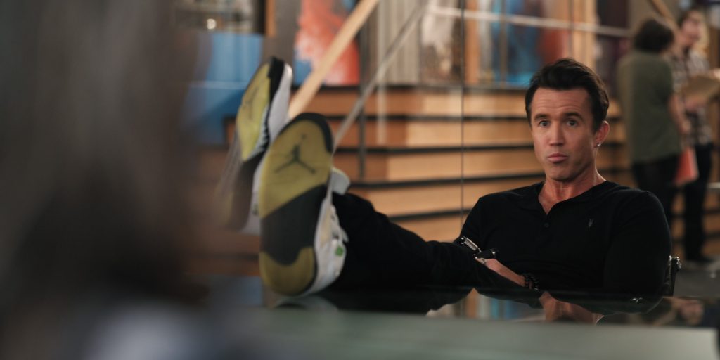 Nike Air Jordan Sneakers in Mythic Quest S04E02 “1000%” (2025) (Image 12)
