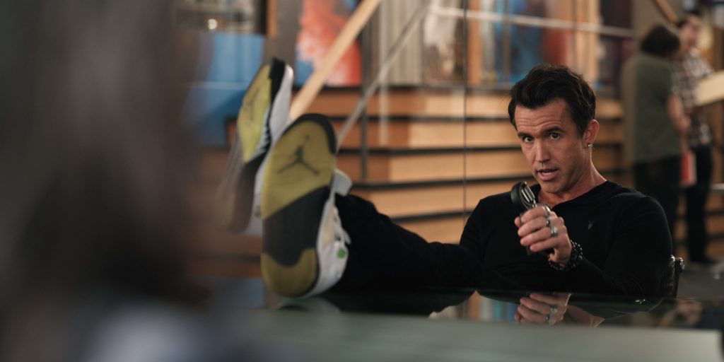 Nike Air Jordan Sneakers in Mythic Quest S04E02 “1000%” (2025) (Image 13)