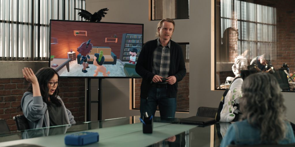 Nike Air Jordan Sneakers in Mythic Quest S04E02 “1000%” (2025) (Image 34)