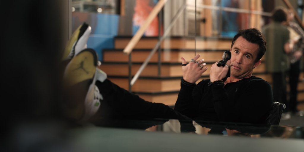Nike Air Jordan Sneakers in Mythic Quest S04E02 “1000%” (2025) (Image 49)