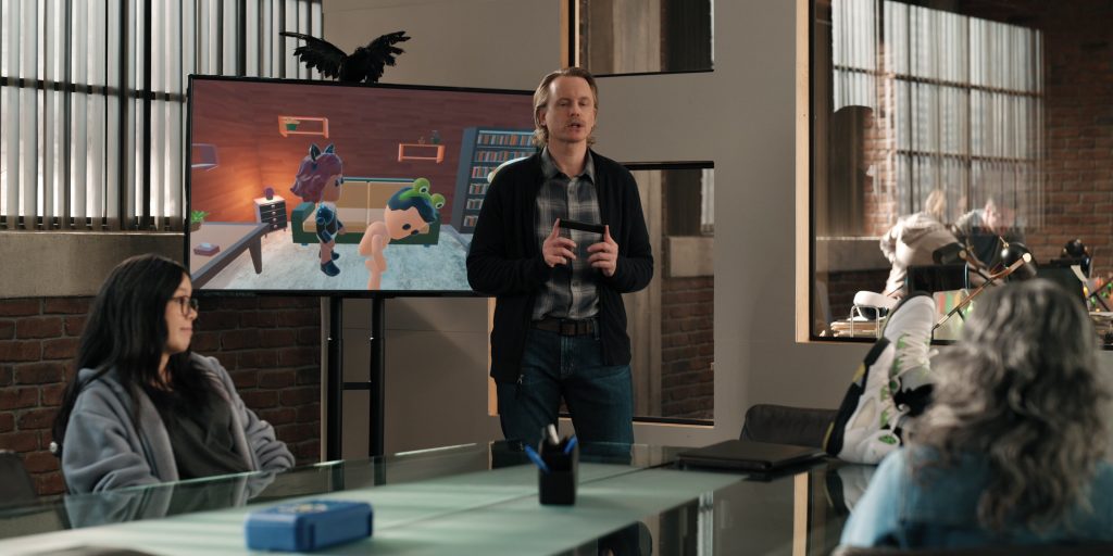 Nike Air Jordan Sneakers in Mythic Quest S04E02 “1000%” (2025) (Image 7)