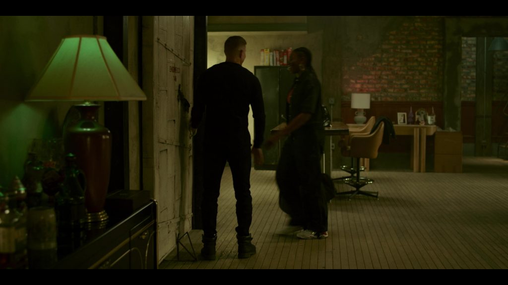 Nike Air Jordan Sneakers in Power Book IV Force S03E07 “Lines in the Sand” (2025) (Image 9)