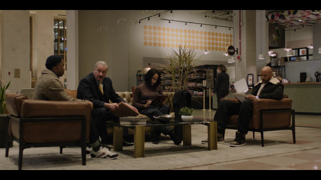 Nike Air Jordan Sneakers in The Emperor of Ocean Park S01E01 “Chapter One” (2024) (Image 1)