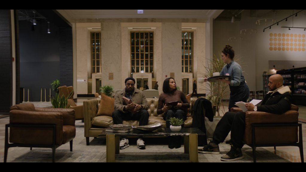 Nike Air Jordan Sneakers in The Emperor of Ocean Park S01E01 “Chapter One” (2024) (Image 7)