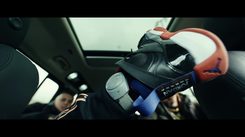 Nike Air Jordan Sneakers in The Gentlemen S01E03 “Where's My Weed At” (2024) (Image 1)