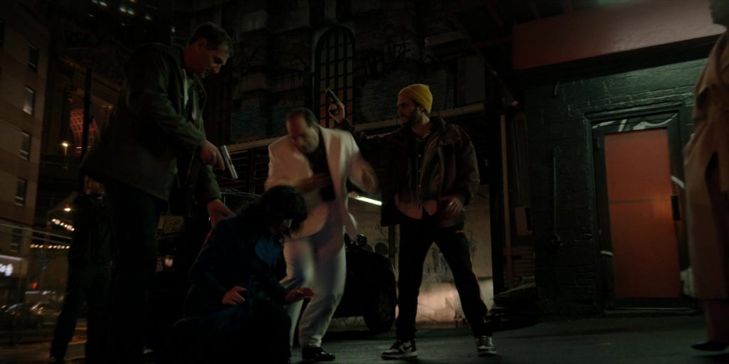 Nike Air Jordan Sneakers in The Penguin S01E04 “Cent'Ann” (2024) (Image 3)