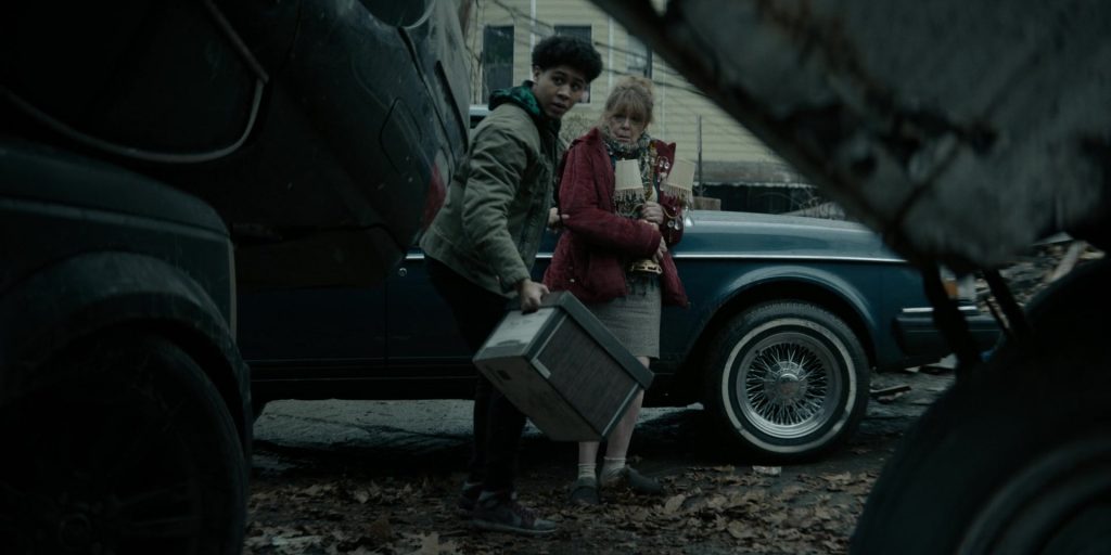 Nike Air Jordan Sneakers in The Penguin S01E05 “Homecoming” (2024) (Image 3)