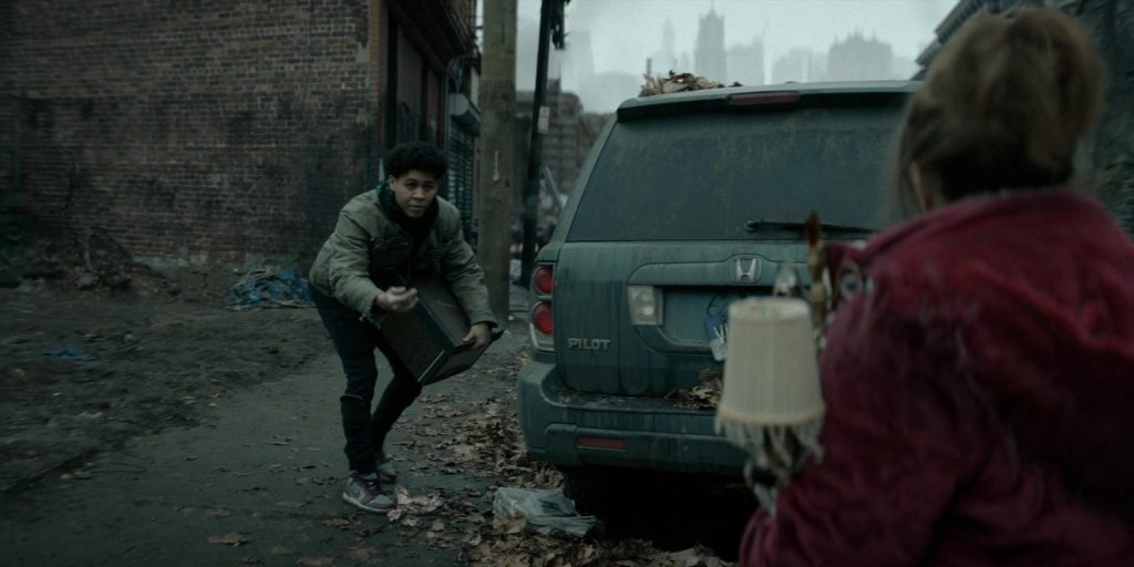 Nike Air Jordan Sneakers in The Penguin S01E05 “Homecoming” (2024) (Image 6)