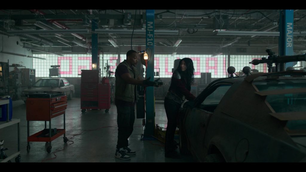 Nike Air Jordan Sneakers in Twisted Metal S02E07 “H1TNRVN” (2025) (Image 1)