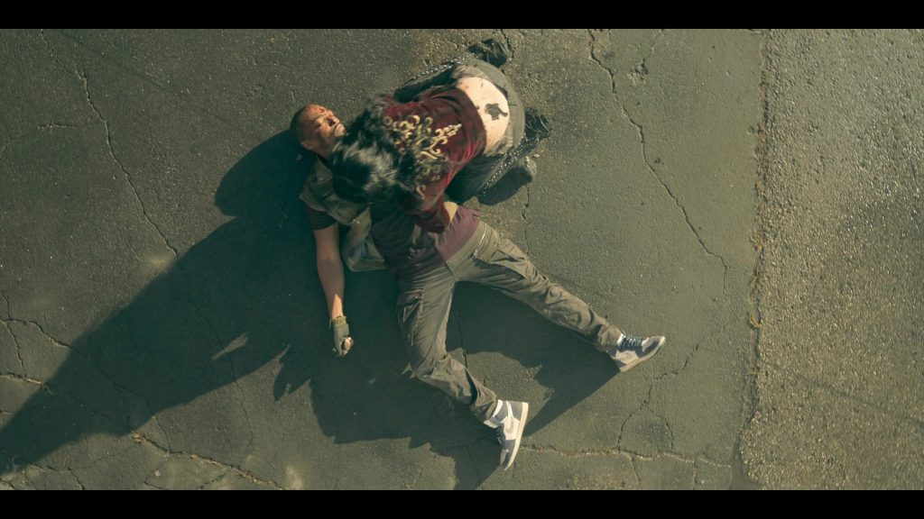 Nike Air Jordan Sneakers in Twisted Metal S02E11 “OHLYNTE” (2025) (Image 1)