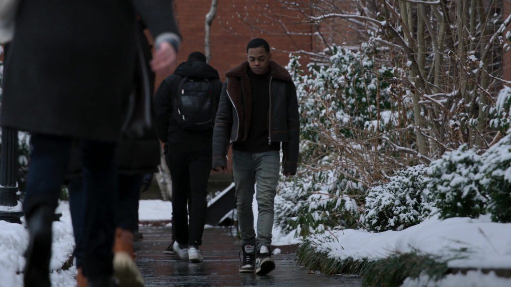 Nike Air Jordan Sneakers of Michael Rainey Jr. as Tariq St. Patrick in Power Book II - Ghost S02E01 “Free Will Is Never Free” (2021) (Image 1)
