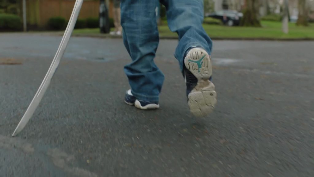 Nike Air Jordan Sneakers of Nasim Pedrad in Chad S01E02 “Sword” (2021) (Image 1)