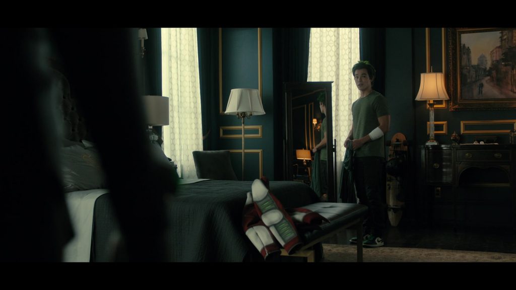 Nike Air Jordan Sneakers of Ryan Potter as Gar Logan - Beast Boy in Titans S03E04 “Blackfire” (2021) (Image 1)
