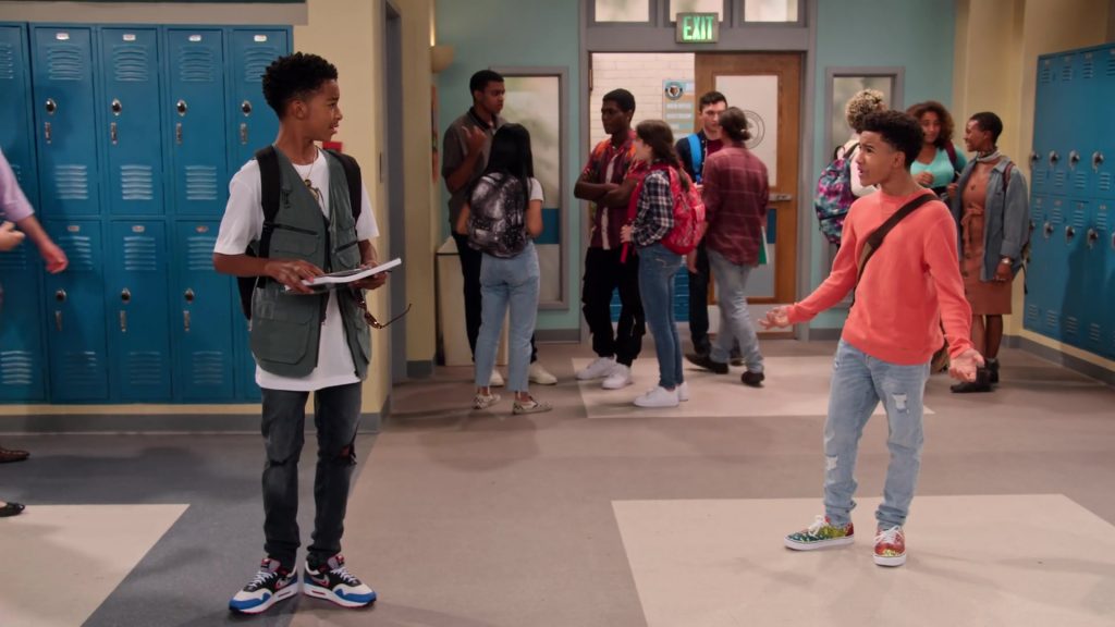 Nike Air Max 1 ‘Time Capsule' Sneakers of Isaiah Russell-Bailey as Shaka McKellan in Family Reunion S03E05 “Remember the False Idol” (2021) (Image 1)