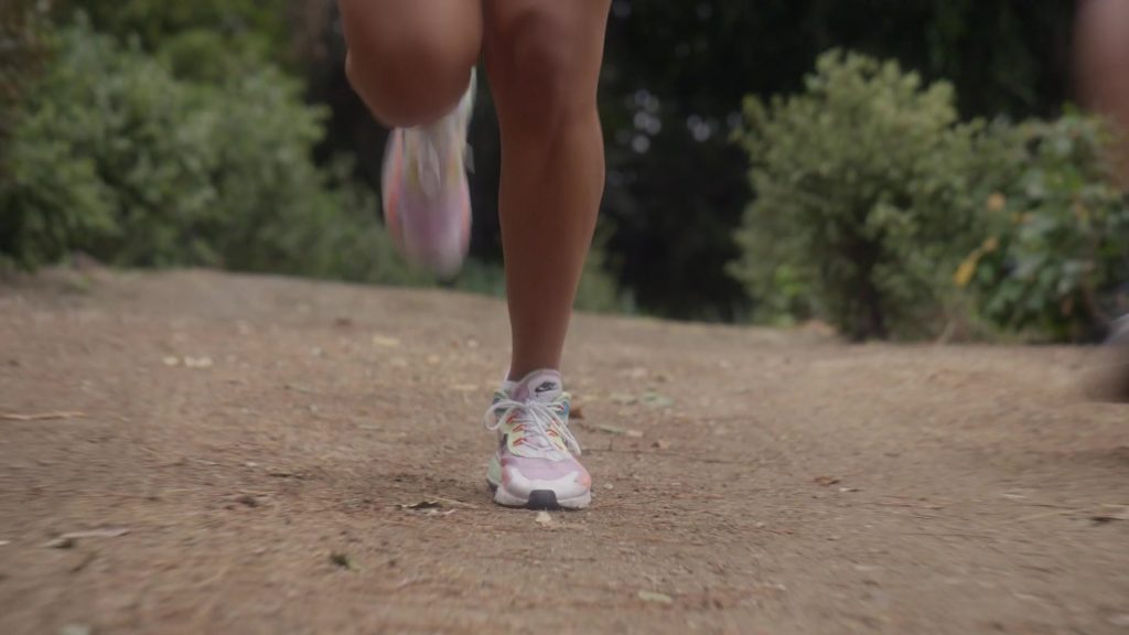 Nike Air Max 270 React SE Women's Sneakers of Barrett Doss as Victoria Hugues in Station 19 S04E04 “Don't Look Back in Anger” (2020) (Image 1)