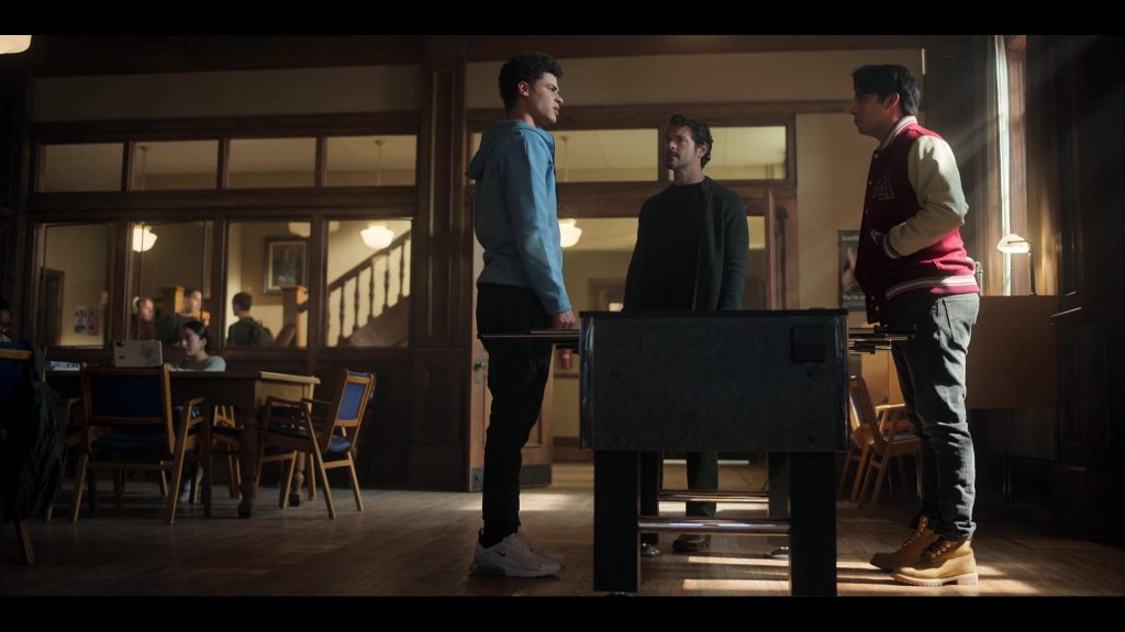 Nike Air Max 270 Sneakers of Kolton Stewart as Brinker Martin in Locke & Key S02E07 “Best Laid Plans” (2021) (Image 1)