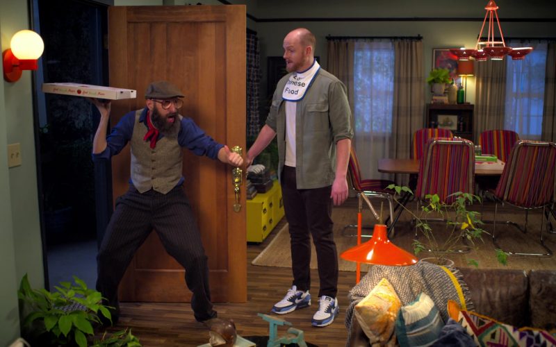 Nike Air Max 90 Multicolor Running Shoes Worn by Broden Kelly in Aunty Donna's Big Ol' House of Fun S01E05 “Night-time” (2020) (Image 1)