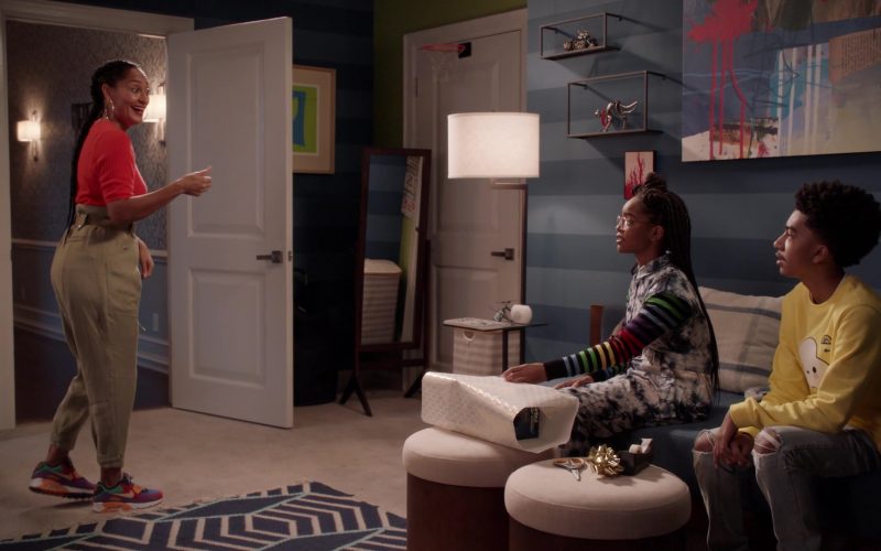 Nike Air Max 90 QS ‘Viotech' Sneakers of Tracee Ellis Ross in Black-ish S07E06 “Compton Around the Christmas Tree” (2020) (Image 1)