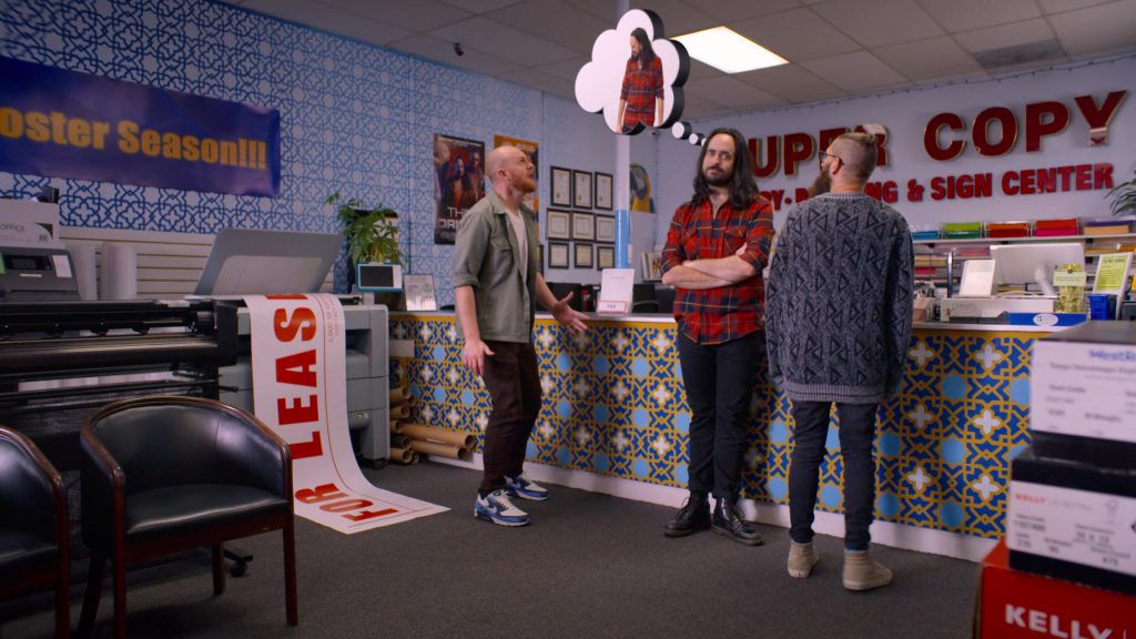 Nike Air Max 90 Sneakers of Broden Kelly in Aunty Donna's Big Ol' House of Fun S01E01 “Housemates” (2020) (Image 1)