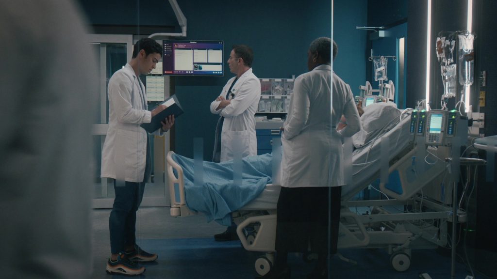 Nike Air Max 97 Sneakers in Good Sam S01E03 “Butt of the Joke” (2022) (Image 1)
