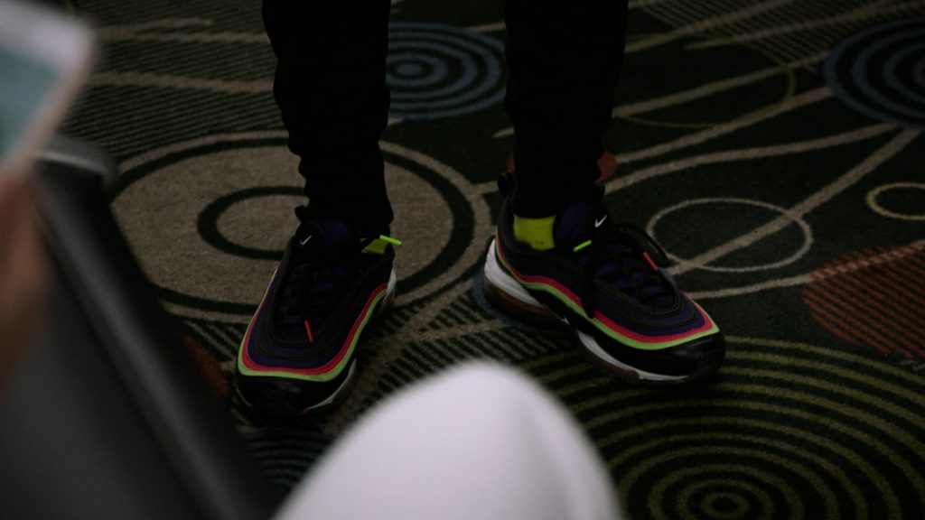 Nike Air Max 97 Sneakers in High School Musical - The Musical - The Series S02E09 “Spring Break” (2021) (Image 1)