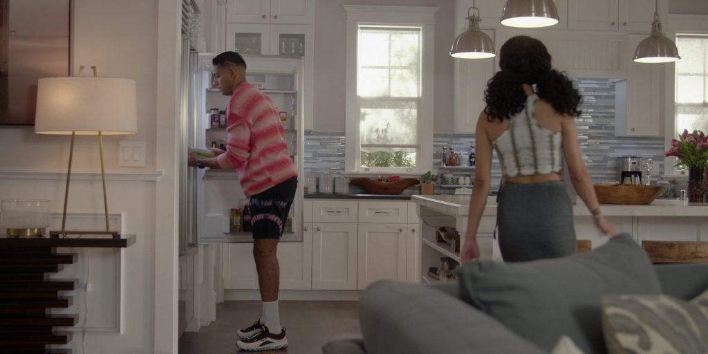 Nike Air Max 97 Sneakers of Michael Evans Behling as Jordan Baker in All American S04E10 “6 ‘N the Mornin'” (2022) (Image 1)