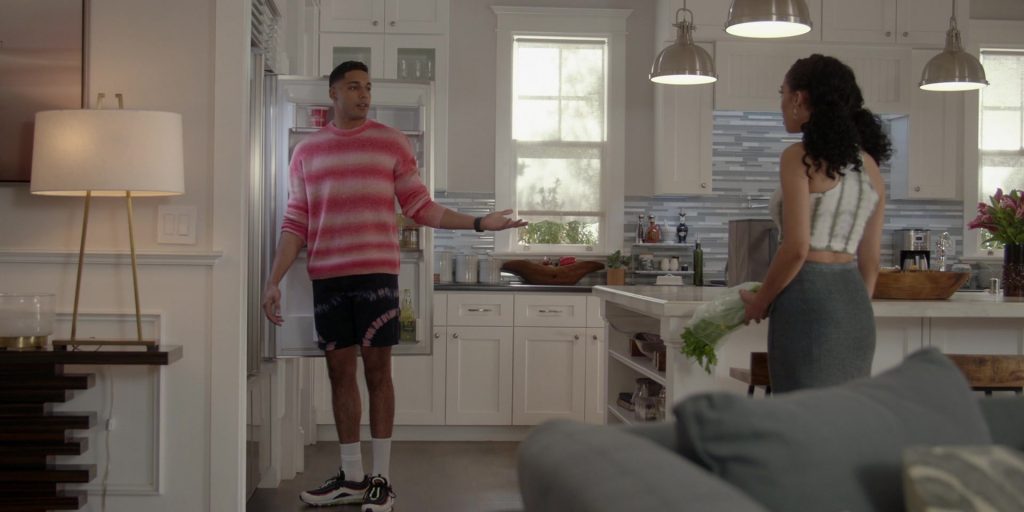 Nike Air Max 97 Sneakers of Michael Evans Behling as Jordan Baker in All American S04E10 “6 ‘N the Mornin'” (2022) (Image 2)