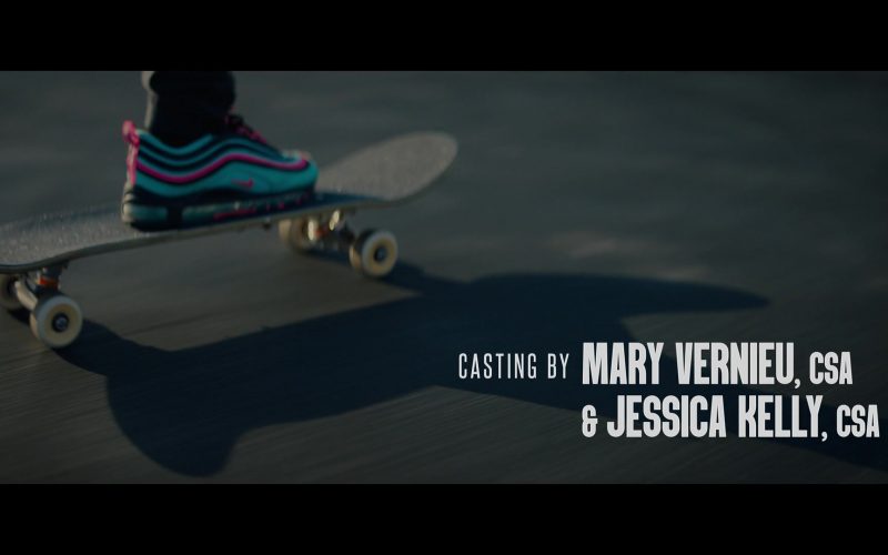 Nike Air Max 97 South Beach Sneakers of Jorge Lendeborg Jr. as Benny in Night Teeth (2021) (Image 1)
