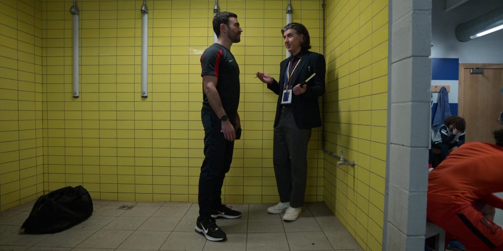 Nike Air Max Alpha 4 Sneakers Worn by Brett Goldstein as Roy Kent in Ted Lasso S03E02 “(I Don't Want to Go to) Chelsea” (2023) (Image 2)