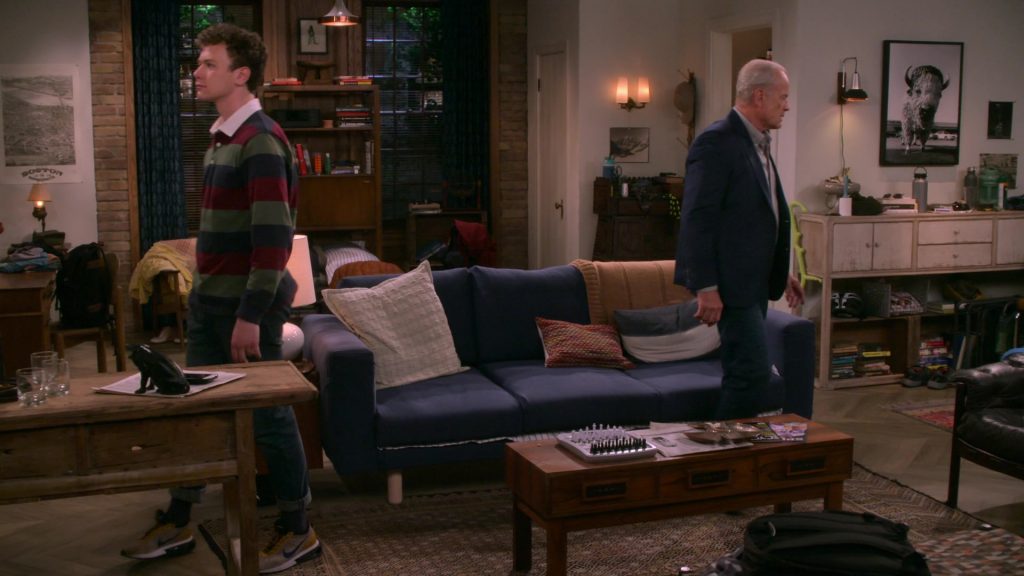 Nike Air Max Flyknit Racer “Next Nature” sneakers Wron by Anders Keith as David Crane in Frasier S01E01 “The Good Father” (2023) (Image 12)