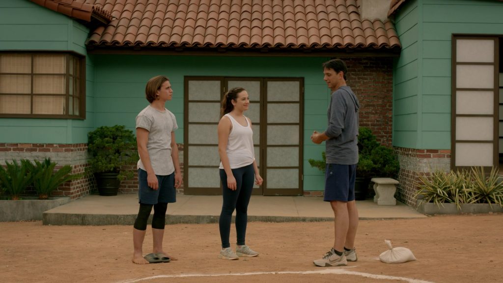 Nike Air Max Grigora Sneakers of Ralph Macchio as Daniel LaRusso in Cobra Kai S02E02 “Back in Black” (2019) (Image 1)