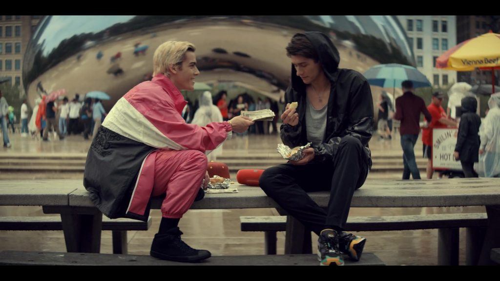 Nike Air Max Sneakers of Barton Cowperthwaite as Oren Lennox in Tiny Pretty Things S01E03 “Class Act” (2020) (Image 3)