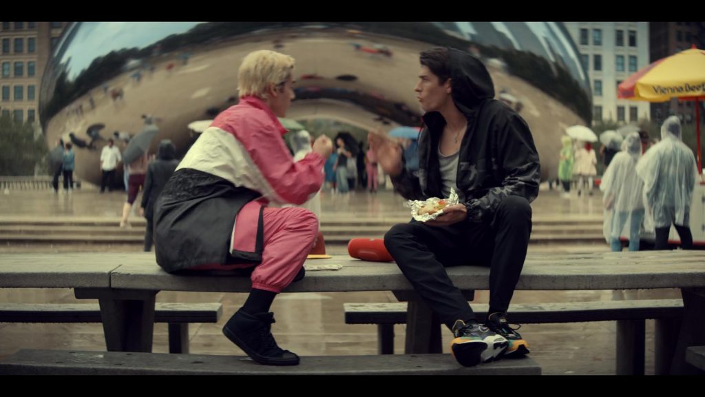 Nike Air Max Sneakers of Barton Cowperthwaite as Oren Lennox in Tiny Pretty Things S01E03 “Class Act” (2020) (Image 4)