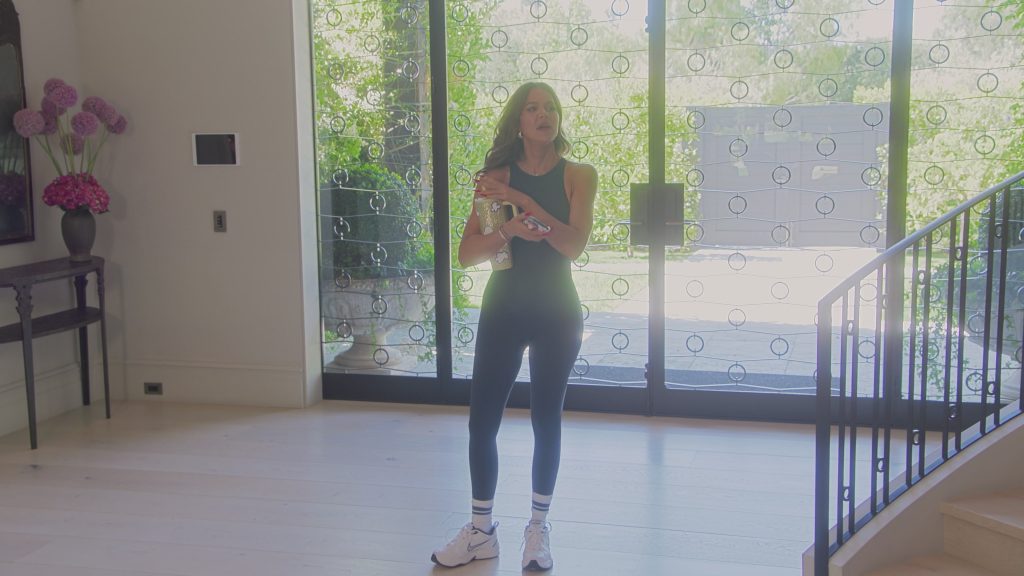 Nike Air Monarch IV training shoes in The Kardashians S07E09 “Dolly Freaking Parton” (2025) (Image 3)