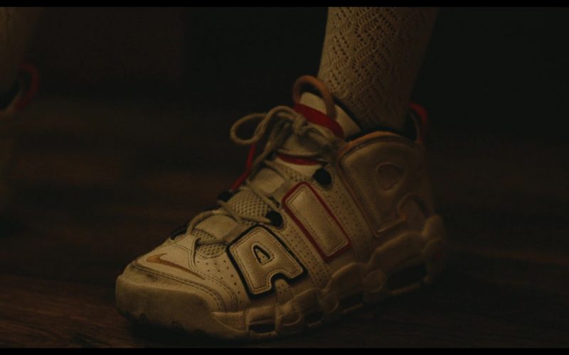 Nike Air More Uptempo Sneakers Worn by Sydney Sweeney as Cassie Howard in Euphoria S02E08 “All My Life, My Heart Has Yearned for a Thing I Cannot Name” (2022) (Image 1)