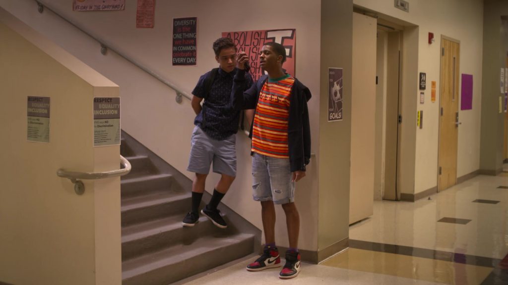 Nike Air Shoes Worn by Brett Gray as Jamal Turner in On My Block S03E02 (2020) (Image 2)