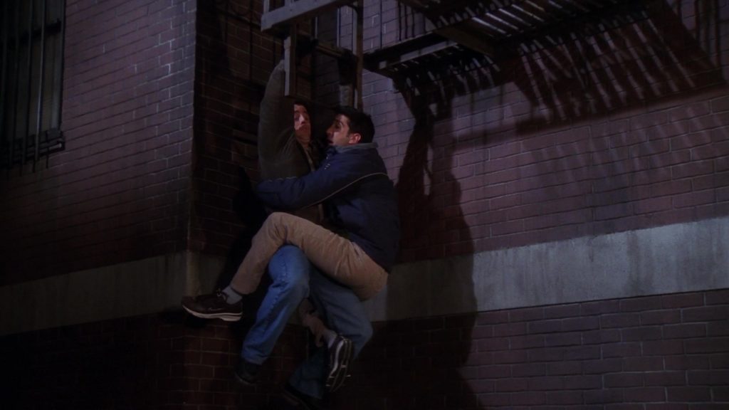 Nike Air Sneakers Worn by David Schwimmer (Ross Geller) in Friends Season 7 Episode 12 “The One Where They’re Up All Night” (2001) (Image 3)