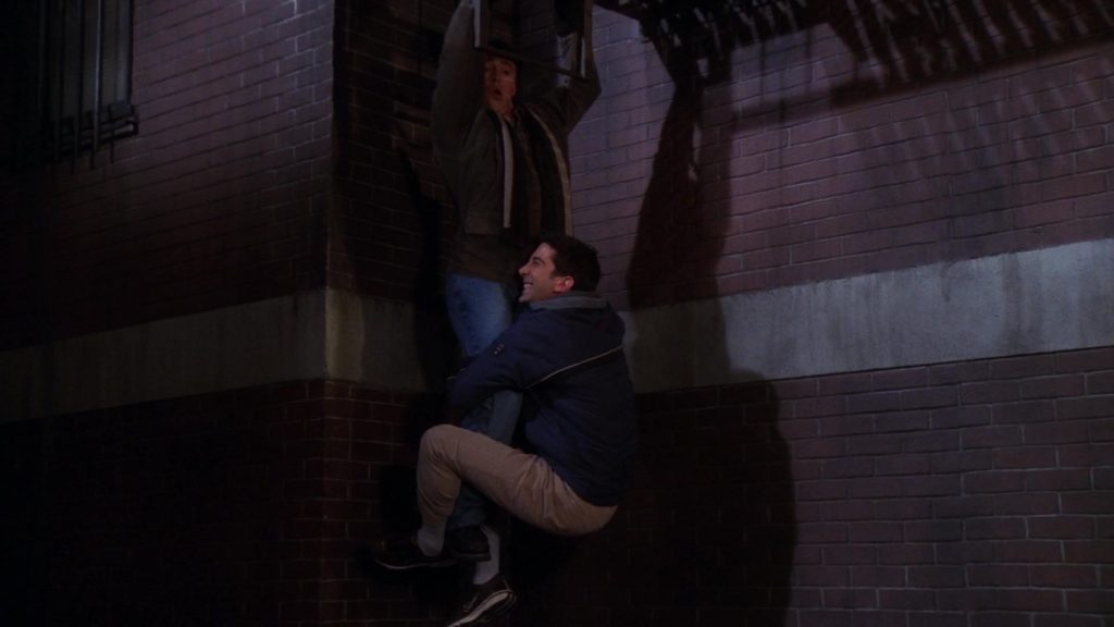Nike Air Sneakers Worn by David Schwimmer (Ross Geller) in Friends Season 7 Episode 12 “The One Where They’re Up All Night” (2001) (Image 4)
