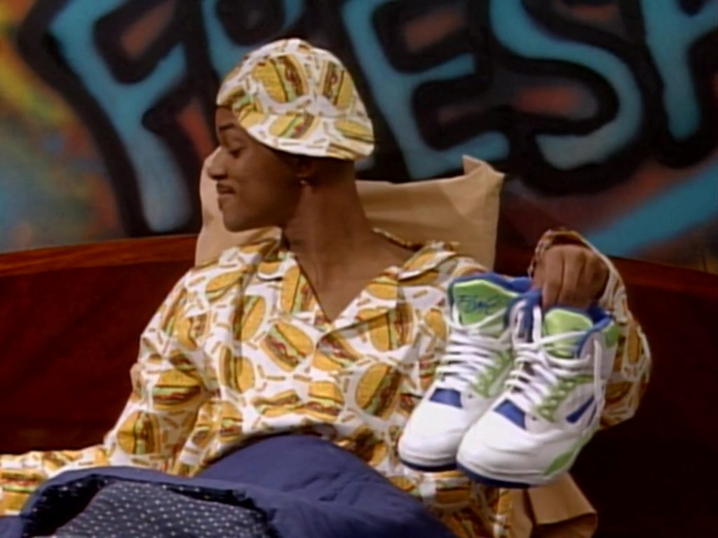 Nike Air Solo Flight ’90 Sneakers of Will Smith in The Fresh Prince of Bel-Air S01E13 “Knowledge Is Power” (1990) (Image 3)