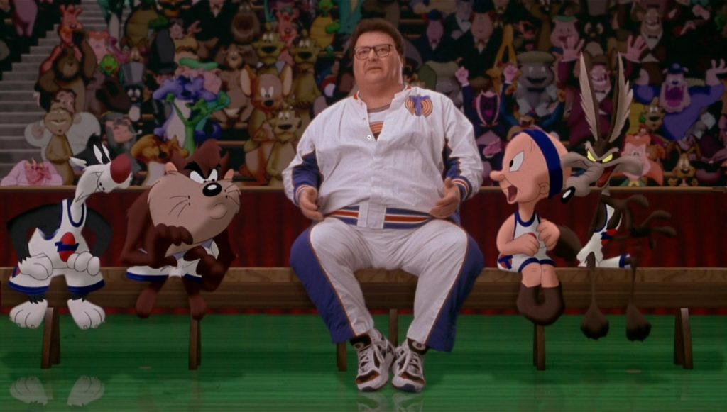 Nike Air Structure Triax Sneakers of Wayne Knight as Stan Podolak in Space Jam (1996) (Image 1)