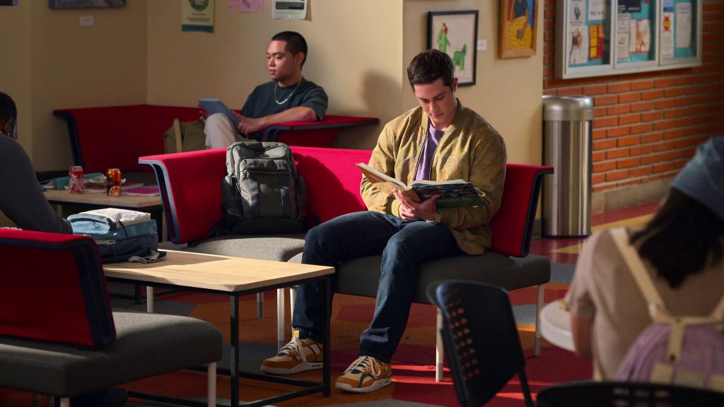 Nike Air Trainer SC High Mens Sneakers Worn by Jaren Lewison as Benjamin (Ben) Gross in Never Have I Ever S04E01 “…lost my virginity” (2023) (Image 1)