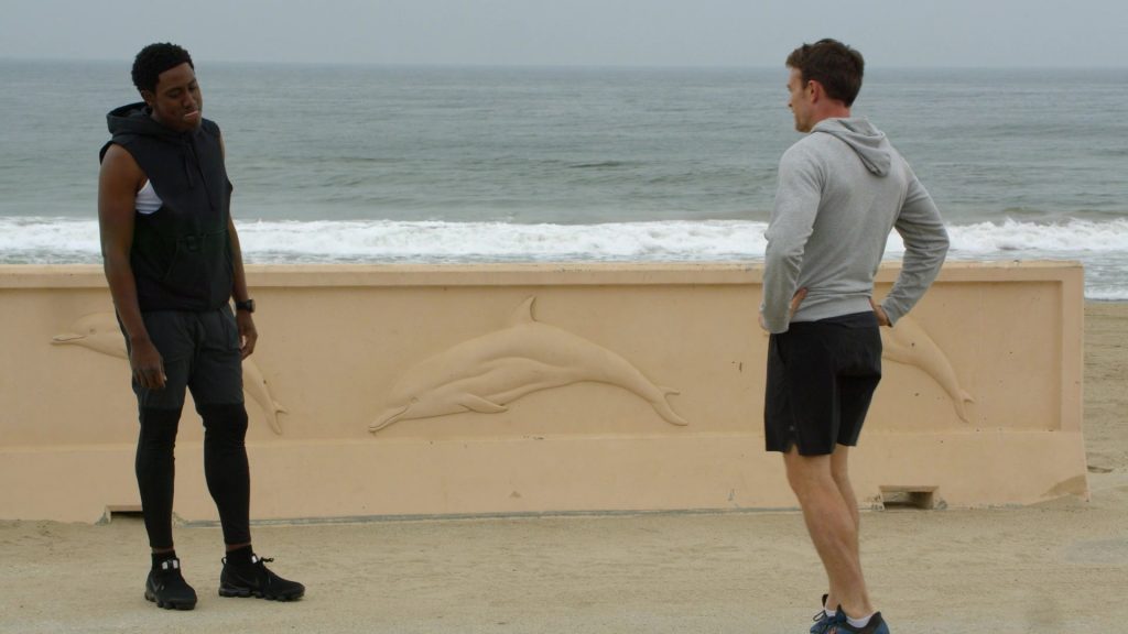 Nike Air Vapormax Black Sneakers of J. Alex Brinson as Deputy Sheriff Luke Watkins in All Rise S02E17 “Yeet” (2021) (Image 1)