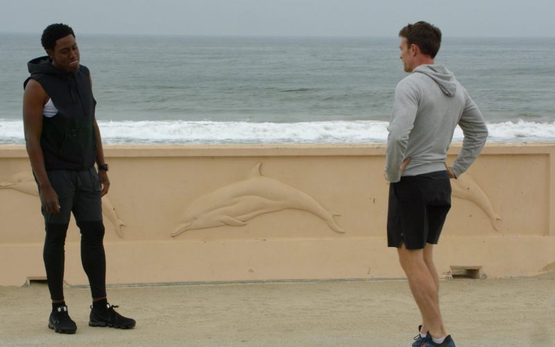 Nike Air Vapormax Black Sneakers of J. Alex Brinson as Deputy Sheriff Luke Watkins in All Rise S02E17 “Yeet” (2021) (Image 1)