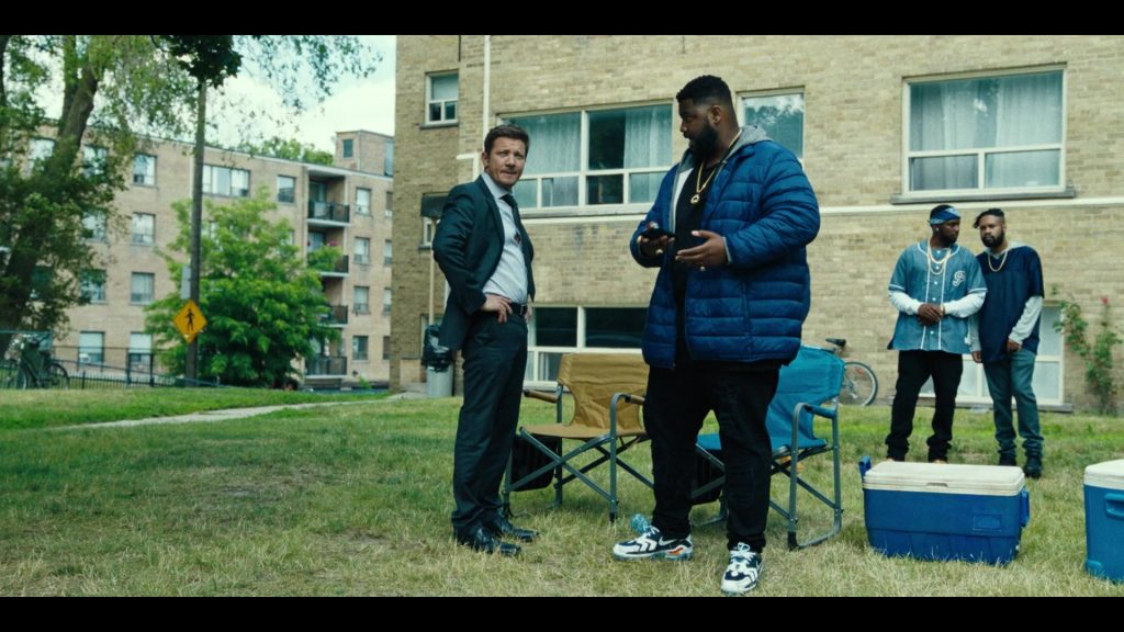Nike Air Vapormax Evo Men's Sneakers of Tobi Bamtefa as Deverin ‘Bunny' Washington in Mayor of Kingstown S01E04 “The Price” (2021) (Image 1)