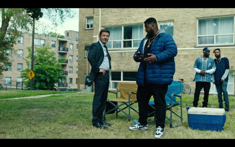 Nike Air Vapormax Evo Men's Sneakers of Tobi Bamtefa as Deverin ‘Bunny' Washington in Mayor of Kingstown S01E04 “The Price” (2021) (Image 1)