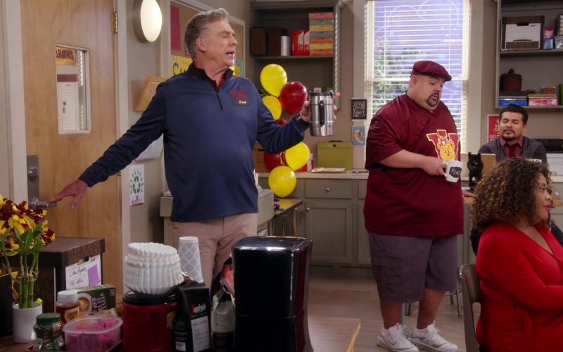 Nike Air White Sneakers Worn by Gabriel ‘Fluffy' Iglesias in Mr. Iglesias – Season 1, Episode 5, “Everybody Hates Gabe” (2019) (Image 1)
