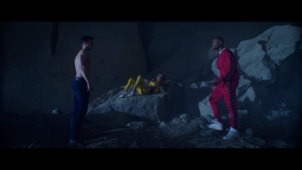 Nike Air White Sneakers of King Bach - Andrew Bachelor as John in The Babysitter - Killer Queen (2020) (Image 2)
